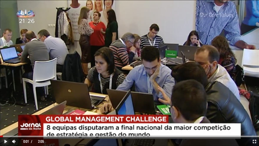 Oito equipas na final do Global Management Challenge